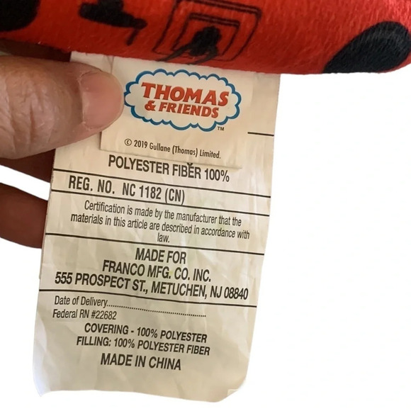 Thomas Tank Friends Plush Cuddle Pillow Cushion Large 16"Jumbo Plush - Picture 6 of 6